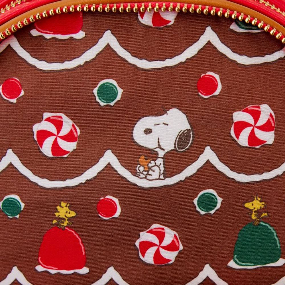Peanuts Snoopy Gingerbread House Scented Mini Backpack - Picture 7 of 7